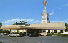 El Rancho Vegas Hotel, Las Vegas, Nevada, USA, 1956