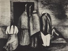 El Requiem, 1928. Creator: Jose Clemente Orozco