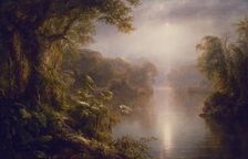 El Rio de Luz (The River of Light), 1877. Creator: Frederic Edwin Church