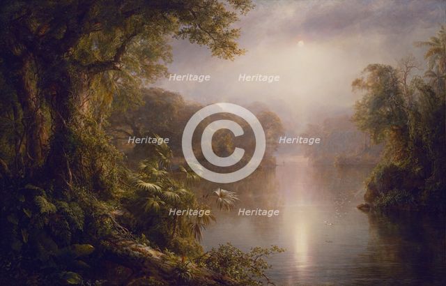 El Rio de Luz (The River of Light), 1877. Creator: Frederic Edwin Church.