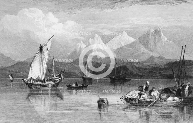 'El Wuish, - Red Sea', 1834. Creator: Clarkson Stanfield.