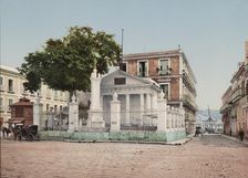 El "Templete," Habana, c1900. Creator: William H. Jackson