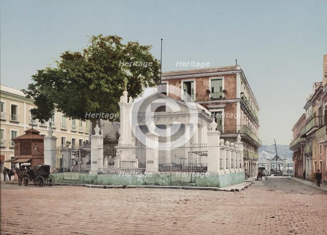 El "Templete," Habana, c1900. Creator: William H. Jackson.