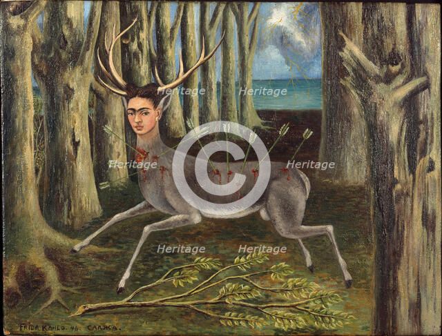 El venado herido (The Wounded Deer or The Little Deer), 1946. Creator: Frida Kahlo.
