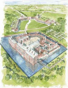 Eltham Palace, Greenwich, London, c1604 (c2011). Artist: Liam Wales