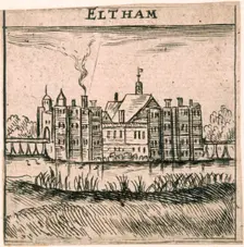 Eltham Palace, London, c1653. Artist: Peter Stent