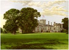 Elton Hall, Northamptonshire, home of the Earl of Carysfort, c1880