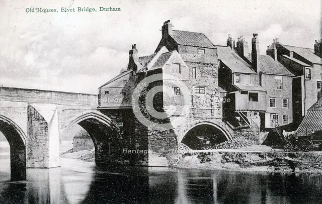 Elvet Bridge, Durham, 1905. Artist: Unknown