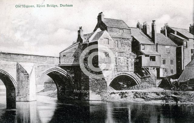 Elvet Bridge, Durham, 1905. Artist: Unknown