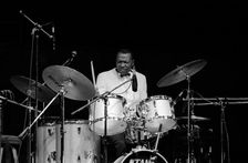 Elvin Jones, Fairfield Halls, Croydon, Surrey, November, 1987. Artist: Brian O'Connor