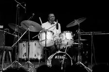 Elvin Jones, Fairfield Halls, Croydon, Surrey, November, 1987. Artist: Brian O'Connor