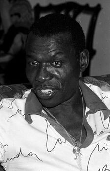 Elvin Jones, London, 1977. Artist: Brian O'Connor