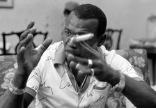 Elvin Jones, London, 1977. Artist: Brian O'Connor