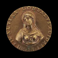 Elvira, Daughter of Consalvo de Córdoba [obverse], c. 1524. Creator: Unknown
