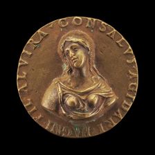 Elvira, Daughter of Consalvo de Córdoba [obverse], c. 1524. Creator: Unknown