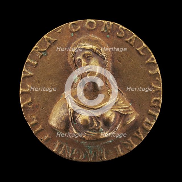 Elvira, Daughter of Consalvo de Córdoba [obverse], c. 1524. Creator: Unknown.