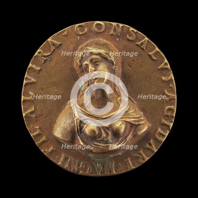 Elvira, Daughter of Consalvo de Córdoba [obverse], c. 1524. Creator: Unknown.