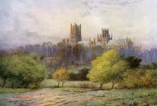 Ely Cathedral, Cambridgeshire, 1924-1926. Artist: FC Varley