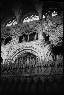 Ely Cathedral, Cambridgeshire, c1955-c1980. Creator: Ursula Clark