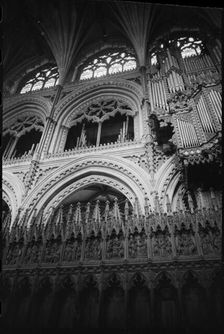 Ely Cathedral, Cambridgeshire, c1955-c1980. Creator: Ursula Clark