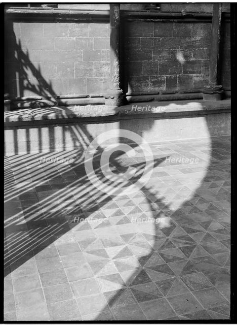 Ely Cathedral, Ely, East Cambridgeshire, Cambridgeshire, 1948. Creator: Margaret F Harker.
