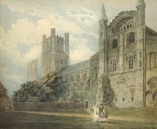 Ely Cathedral, late 18th century. Artist: Thomas Girtin