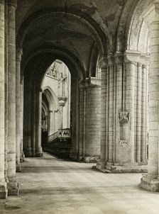 Ely Cathedral: North Aisle to East, 1891. Creator: Frederick Henry Evans