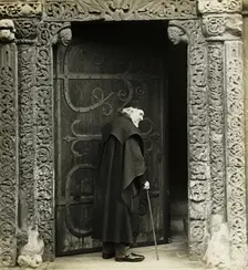Ely Cathedral: Prior's Door, 1893. Creator: Frederick Henry Evans