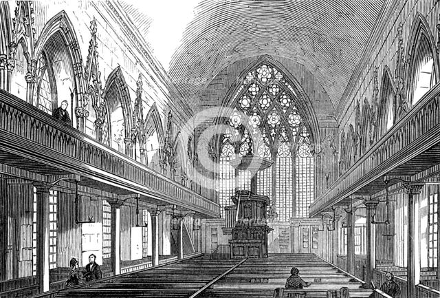 Ely Chapel, Holborn, 1874. Creator: Unknown.