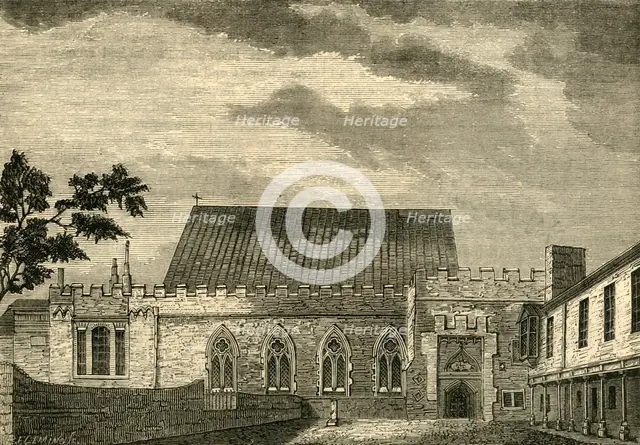 'Ely House - The Hall', c1872. Creator: Unknown.