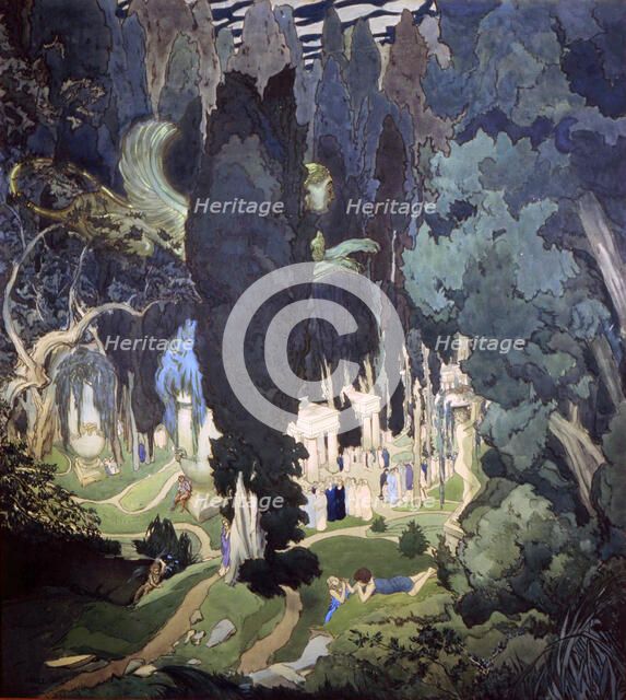 'Elysium', 1906.  Artist: Leon Bakst