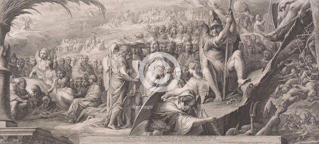 Elysium & Tartarus, or The State of Final Retribution, first published 1792; this state 1808. Creator: James Barry.