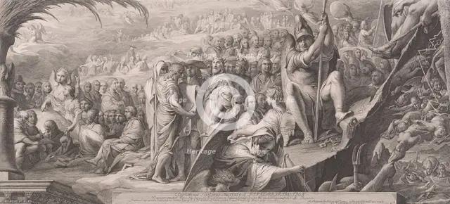 Elysium & Tartarus, or The State of Final Retribution, first published 1792; this state 1808. Creator: James Barry.