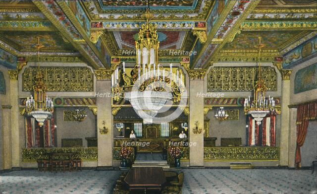 'Elaborate Interior of Casino and Famous Gold Bar, Hotel Agua Caliente', c1939. Artist: Unknown.