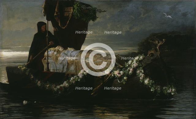 Elaine, 1874. Creator: Toby E Rosenthal.