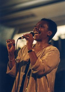 Elaine Delmar, Cleethorpes Jazz Weekend, England, 2005. Creator: Brian Foskett