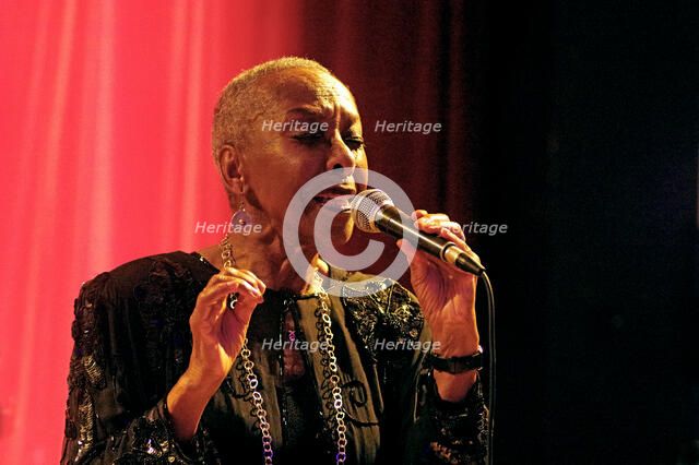 Elaine Delmar, Elaine Delmar Quintet, Battle Jazz Festival, Battle, East Sussex, July 2023. Creator: Brian O'Connor.