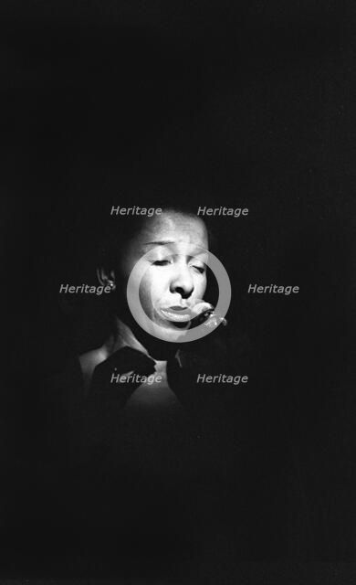 Elaine Delmar, Ronnie Scott's, London, 1989. Artist: Brian O'Connor.