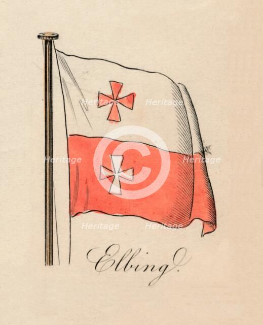 'Elbing', 1838. Artist: Unknown.