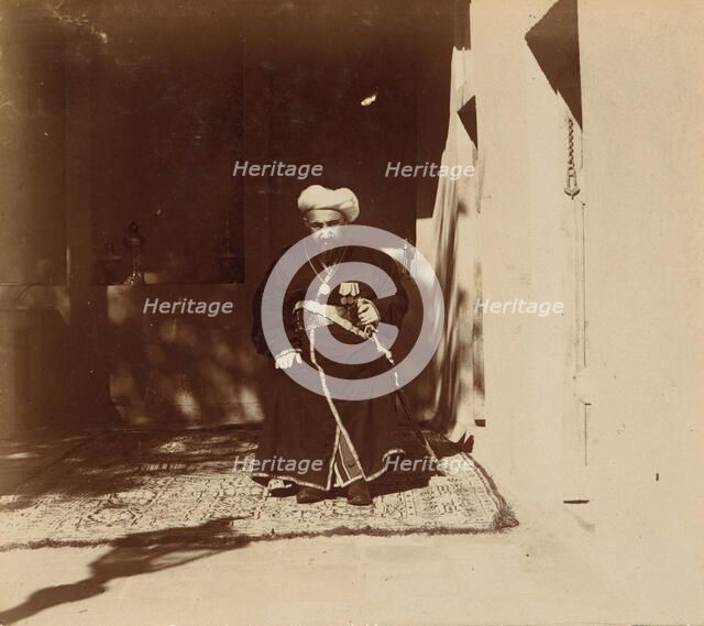 Elder, Samarkand, between 1905 and 1915. Creator: Sergey Mikhaylovich Prokudin-Gorsky.