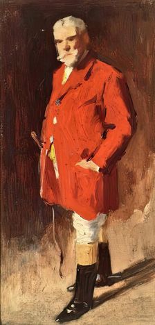 Elderly Bearded Gentleman In Hunting Attire, c1890-1910. Creator: George Reid