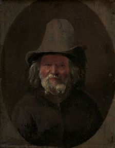 Elderly Man, Head and Shoulders, c.1650. Creator: Anon