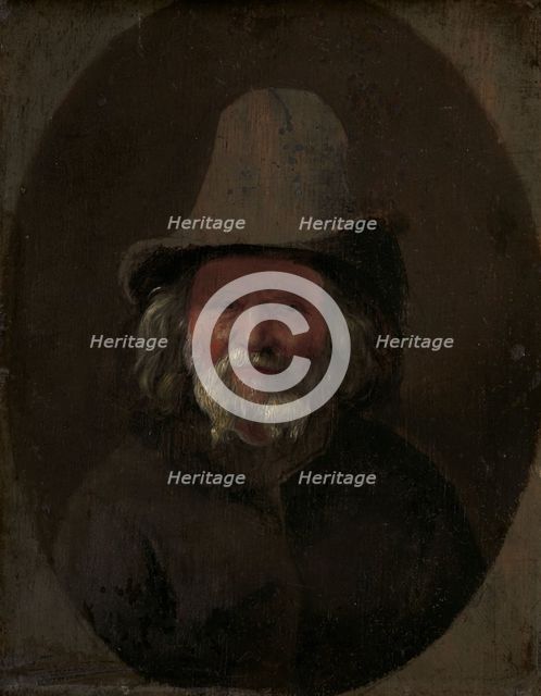 Elderly Man, Head and Shoulders, c.1650. Creator: Anon.