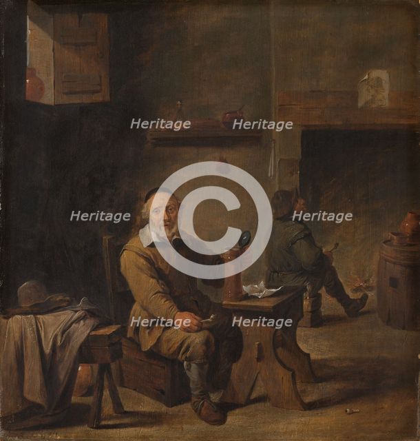 Elderly Man Seated in a Tavern, c.1645. Creator: Unknown.