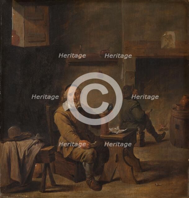 Elderly Man Seated in a Tavern, c.1645. Creator: Unknown.