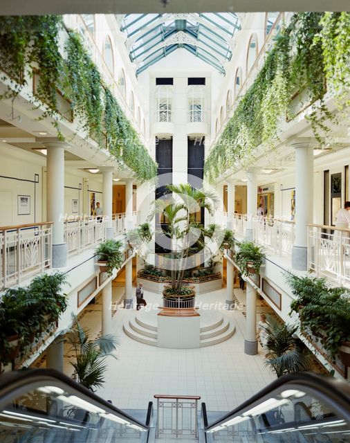Eldon Garden shopping centre, Percy Street, Newcastle upon Tyne, 03/07/1989. Creator: John Laing plc.