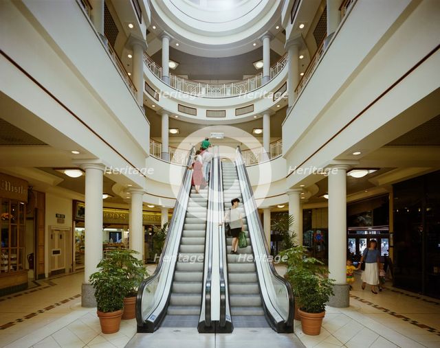 Eldon Garden shopping centre, Percy Street, Newcastle upon Tyne, 03/07/1989. Creator: John Laing plc.