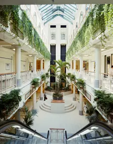 Eldon Garden shopping centre, Percy Street, Newcastle upon Tyne, 03/07/1989. Creator: John Laing plc