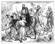 Eldred Pottinger at Herat, Afghanistan, c1837, (1900)