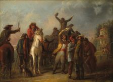 Election Scene, Catonsville, Baltimore County, c. 1860. Creator: Alfred Jacob Miller